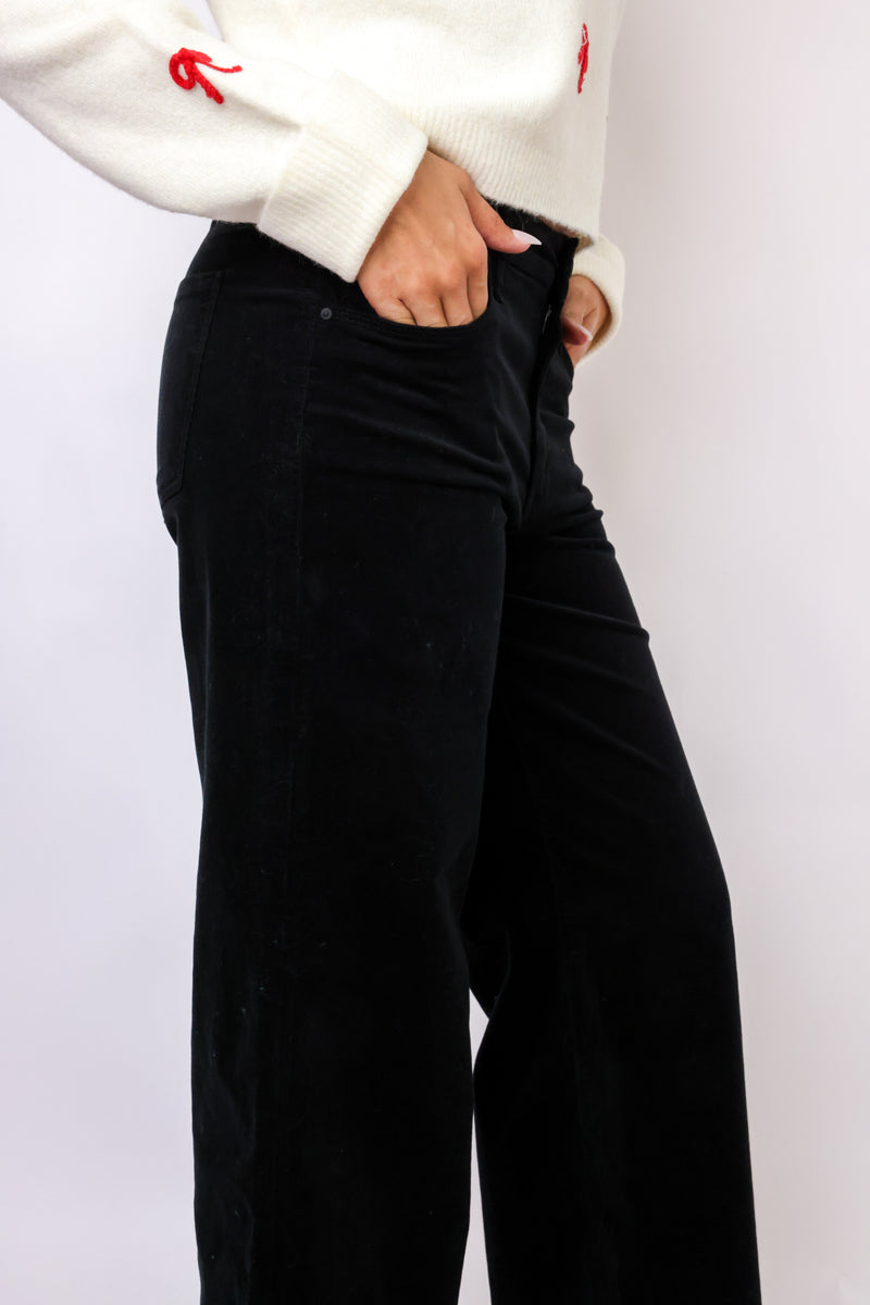 Kut Meg High Rise Fab Ab Wide Leg