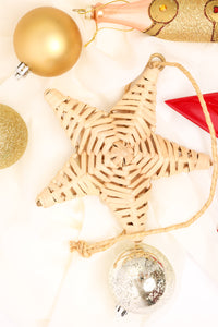 Wicker Hanging Star