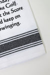 Birthdays are like Golf Kitchen Towel