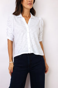 Grace Button Up Tee