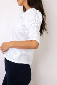 Grace Button Up Tee