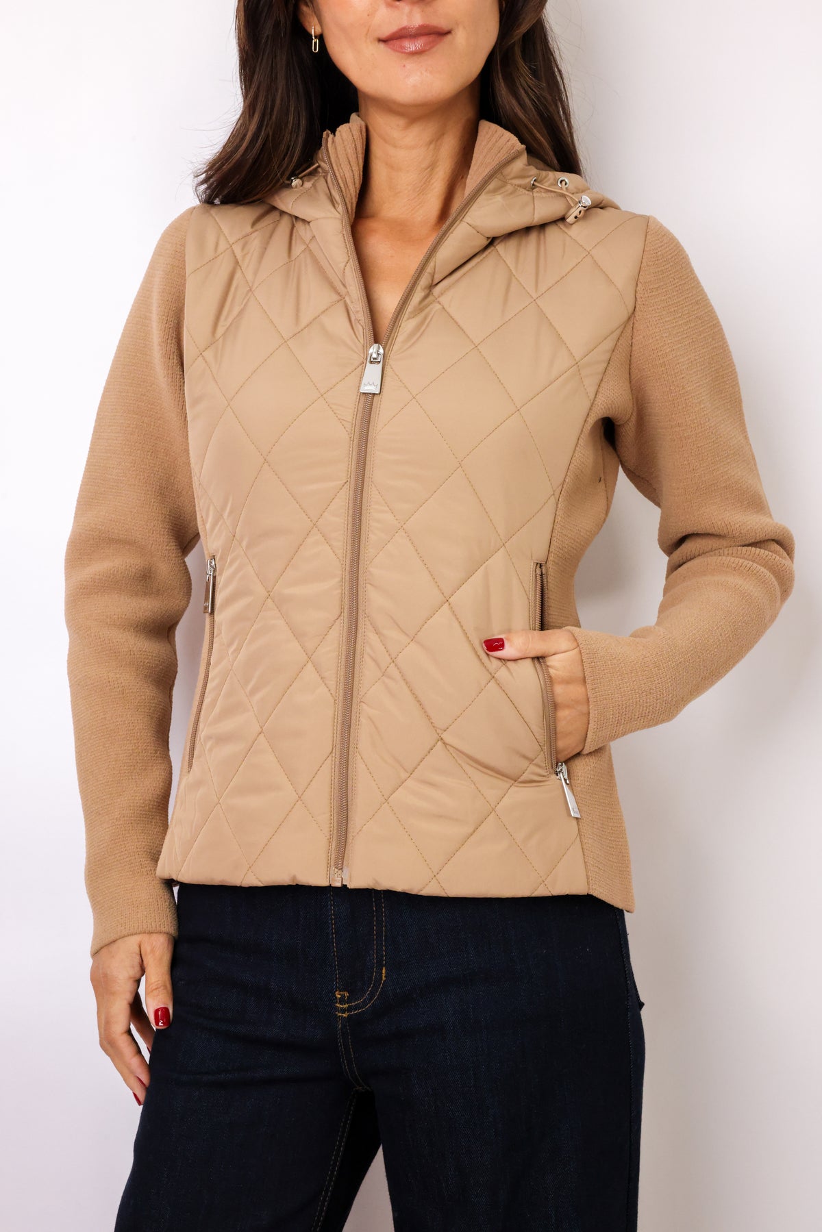 Kastel Denmark Quilted Hooded Jacket