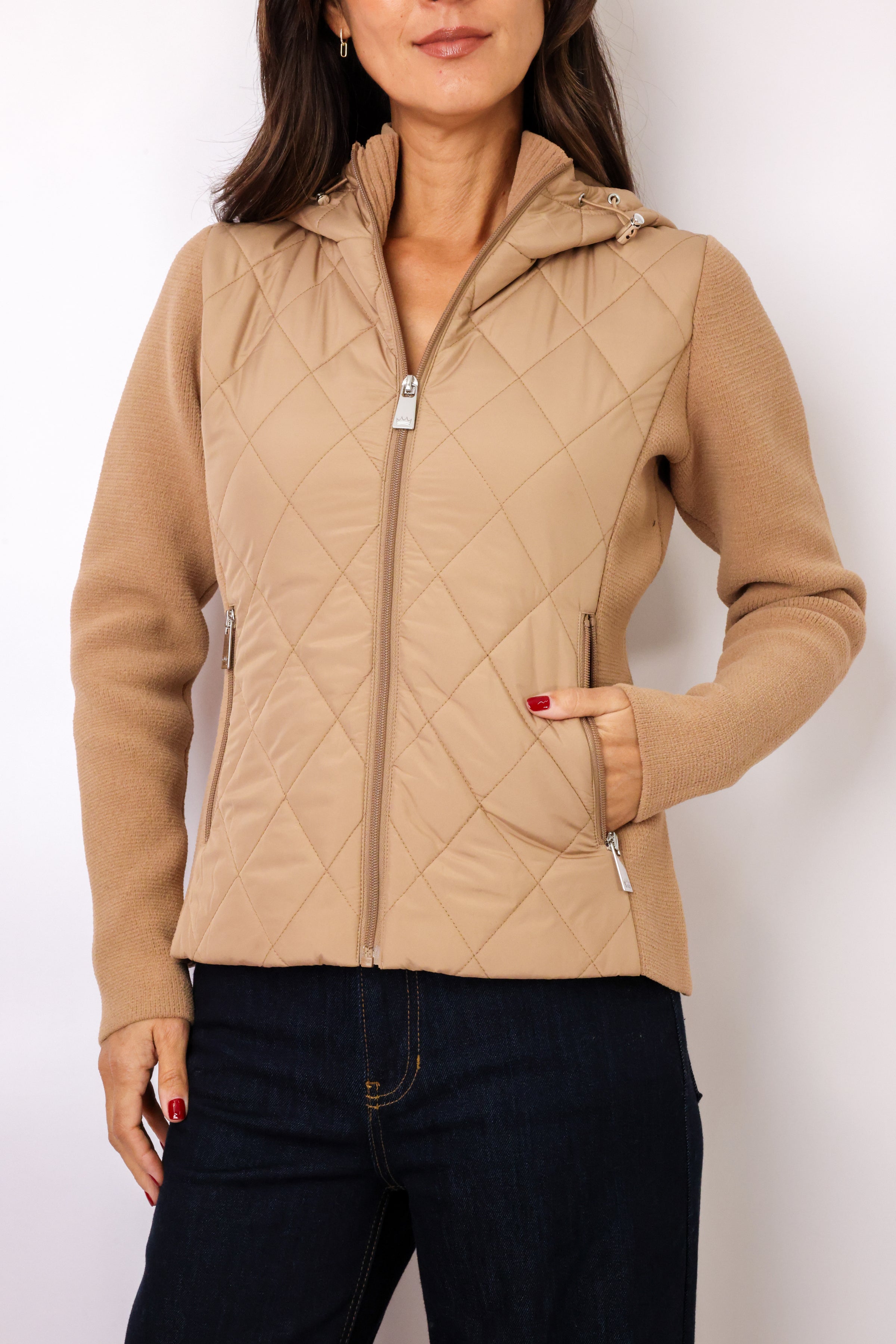 Kastel Denmark Quilted Hooded Jacket