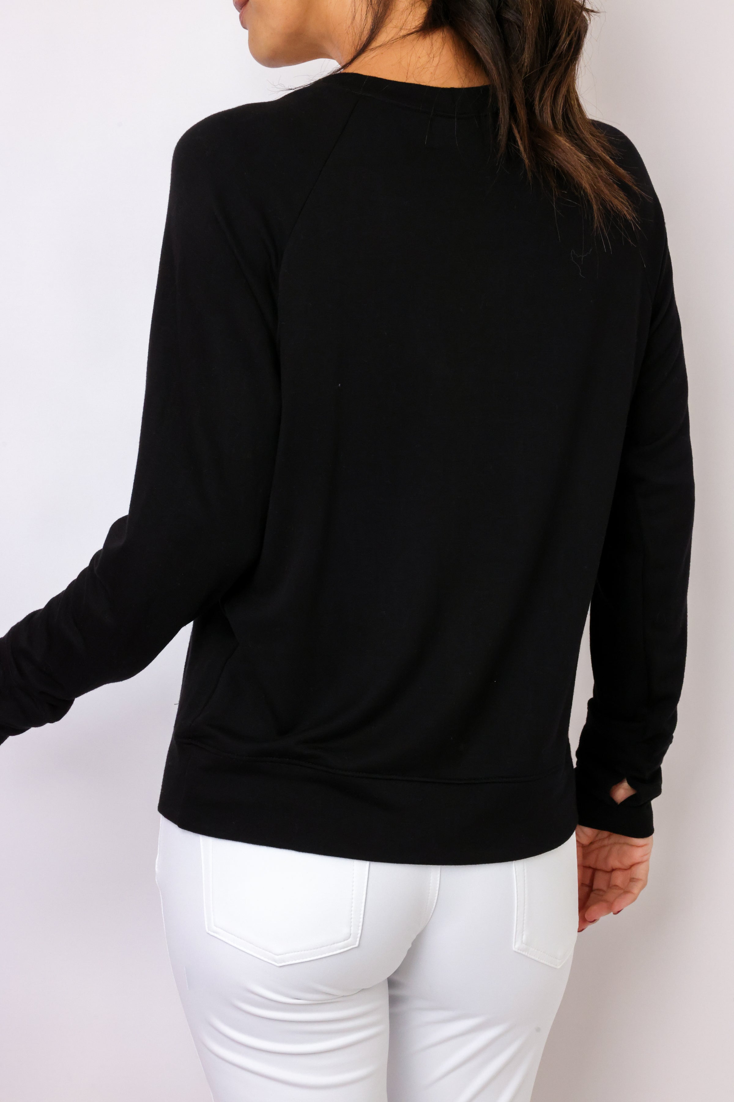 Naughty Lightweight Fleece Pullover Sweater