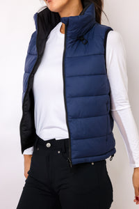 Kastel Denmark Reversible Quilted Puffer Vest