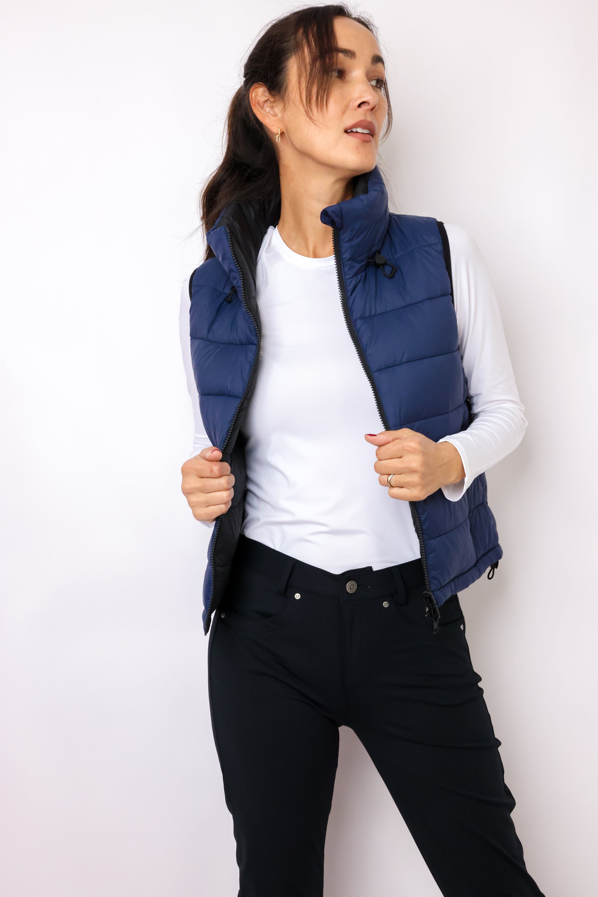 Kastel Denmark Reversible Quilted Puffer Vest