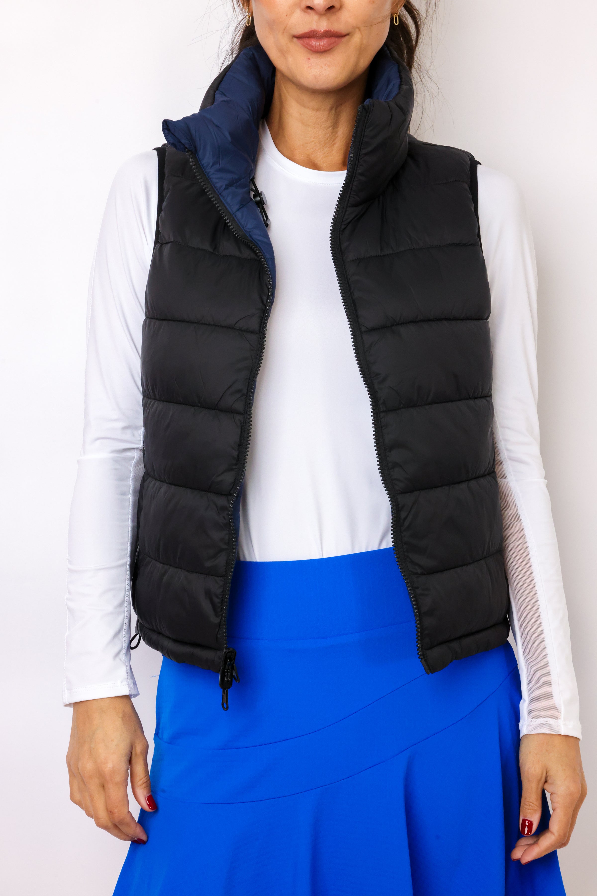 Kastel Denmark Reversible Quilted Puffer Vest