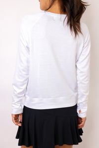 Naughty Lightweight Fleece Pullover Sweater