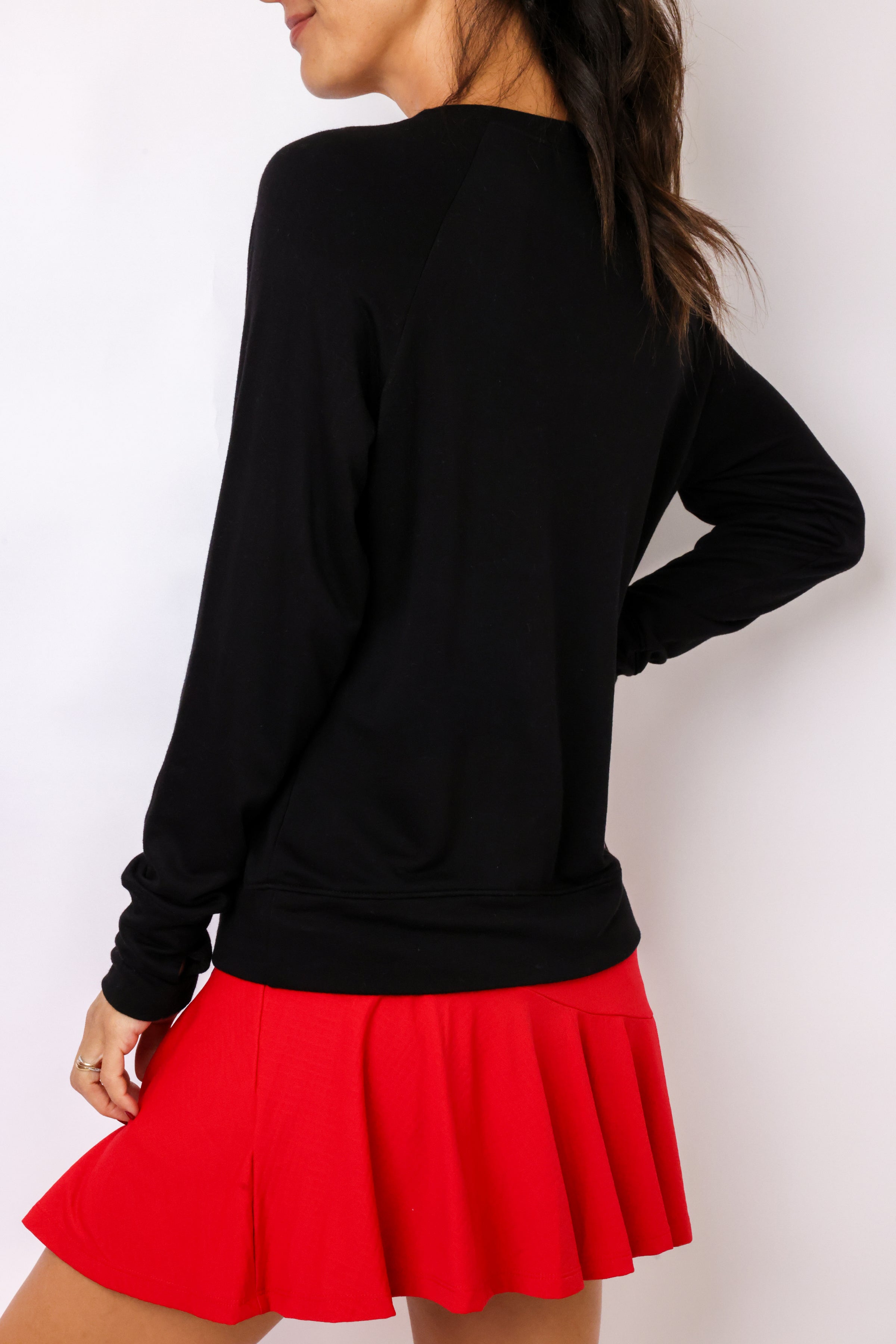 I'm Naughty Lightweight Fleece Pullover Sweater