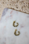 PG Designs Chunky Hoop Earrings