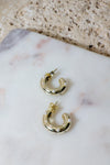 PG Designs Chunky Hoop Earrings