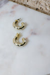 PG Designs Chunky Hoop Earrings