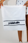Pickleball Stitched Swift Terry Towel