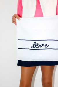 Love Stitched Swift Terry Towel