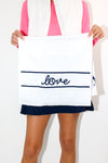 Love Stitched Swift Terry Towel