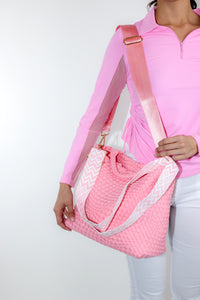 Lily Woven Tote Bag