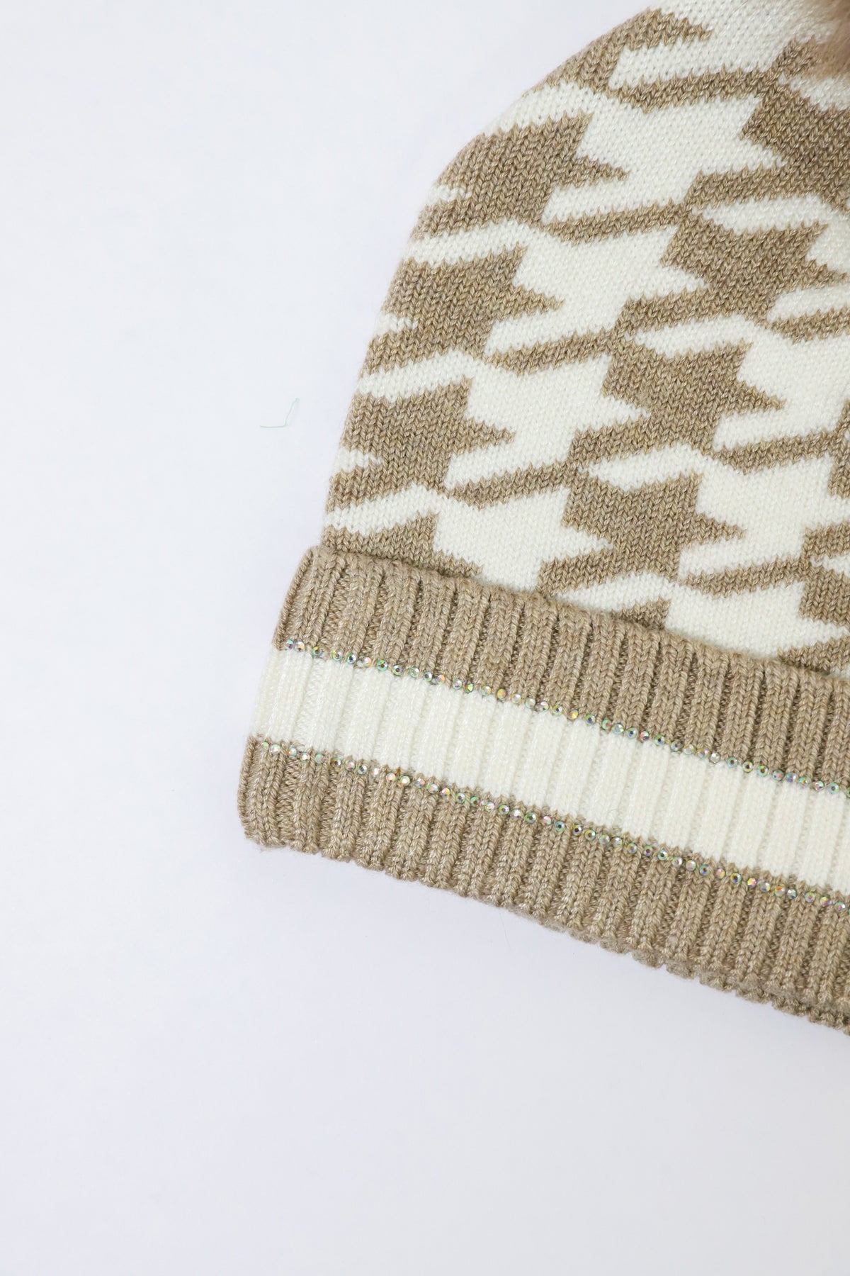 Houndstooth Beanie