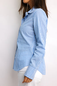 Cino South Beach Stripe Button Down Shirt