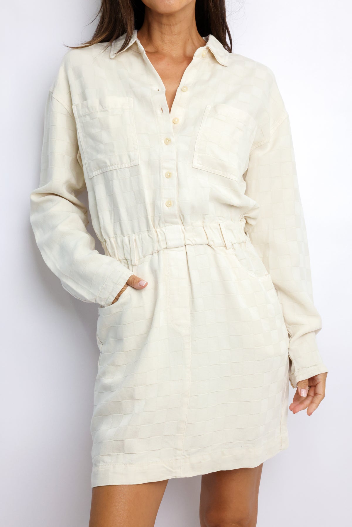 Adoria Checkered Dress