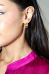 Thick Mini Hoop Earrings