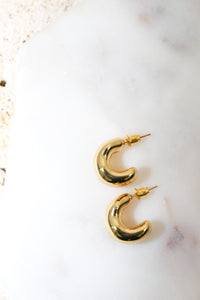 Thick Mini Hoop Earrings