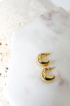 Thick Mini Hoop Earrings