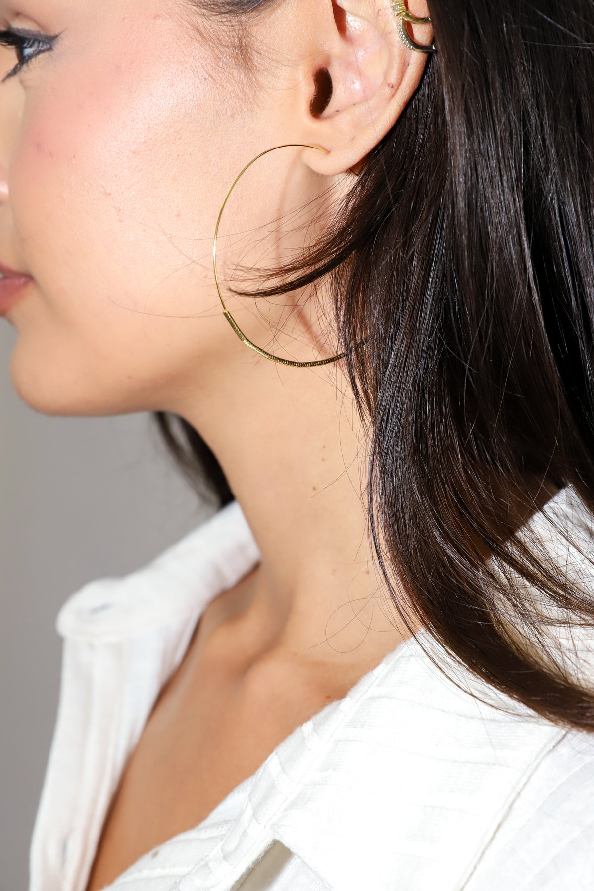 Gold Hoop Earrings