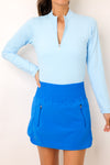 Sofibella Half Zip Long Sleeve
