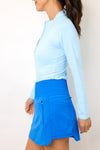 Sofibella Half Zip Long Sleeve