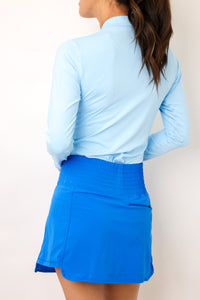 Sofibella Half Zip Long Sleeve