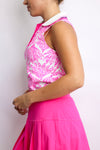Lilly Pulitzer UPF 50+ Luxletic Alister Polo Top