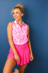 Lilly Pulitzer UPF 50+ Luxletic Alister Polo Top
