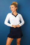 Golftini Long Sleeve Say Yes Polo