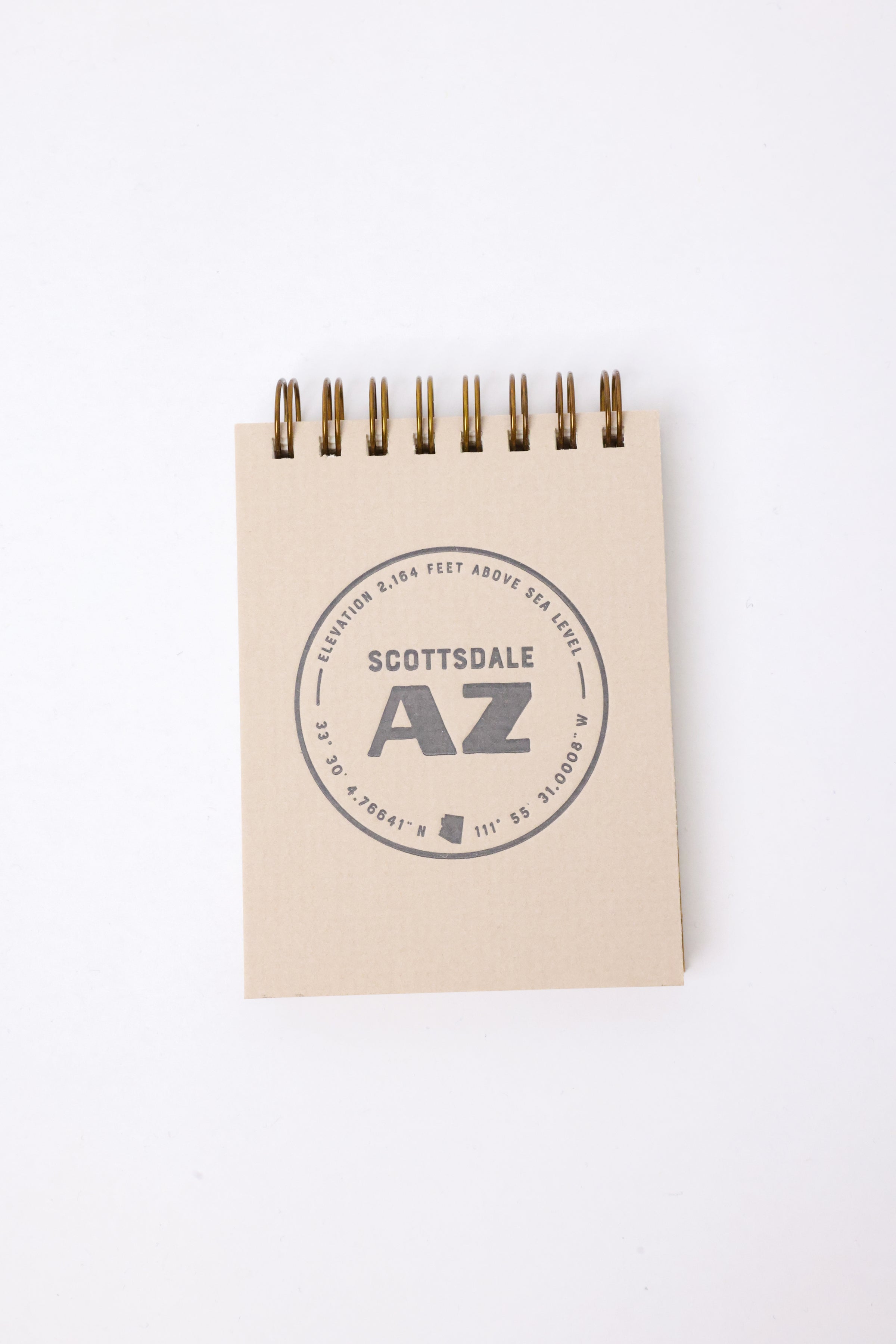 City Geotag Mini Jotter Notebook