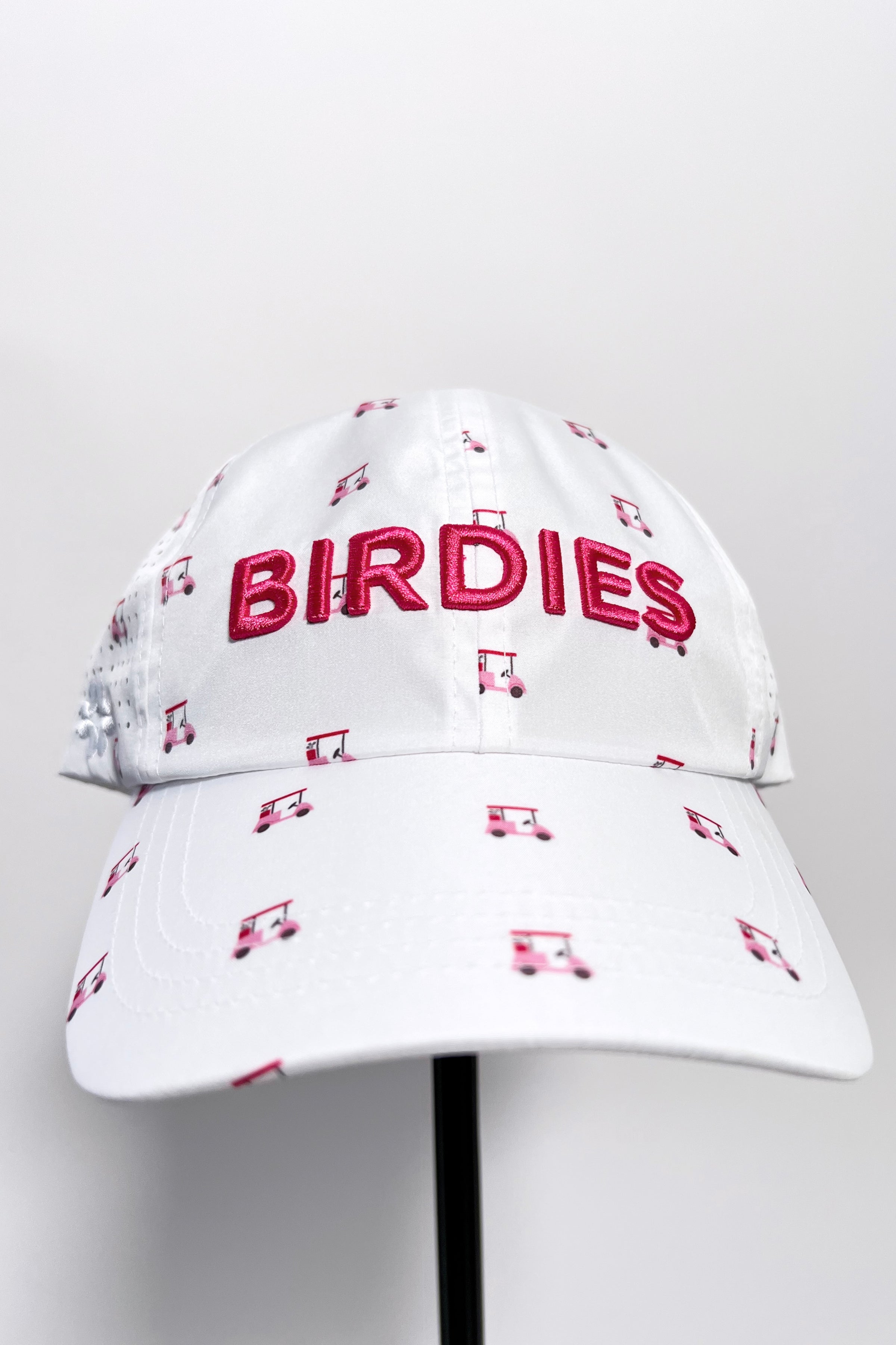 Birdies w/Golf Carts Print Hat