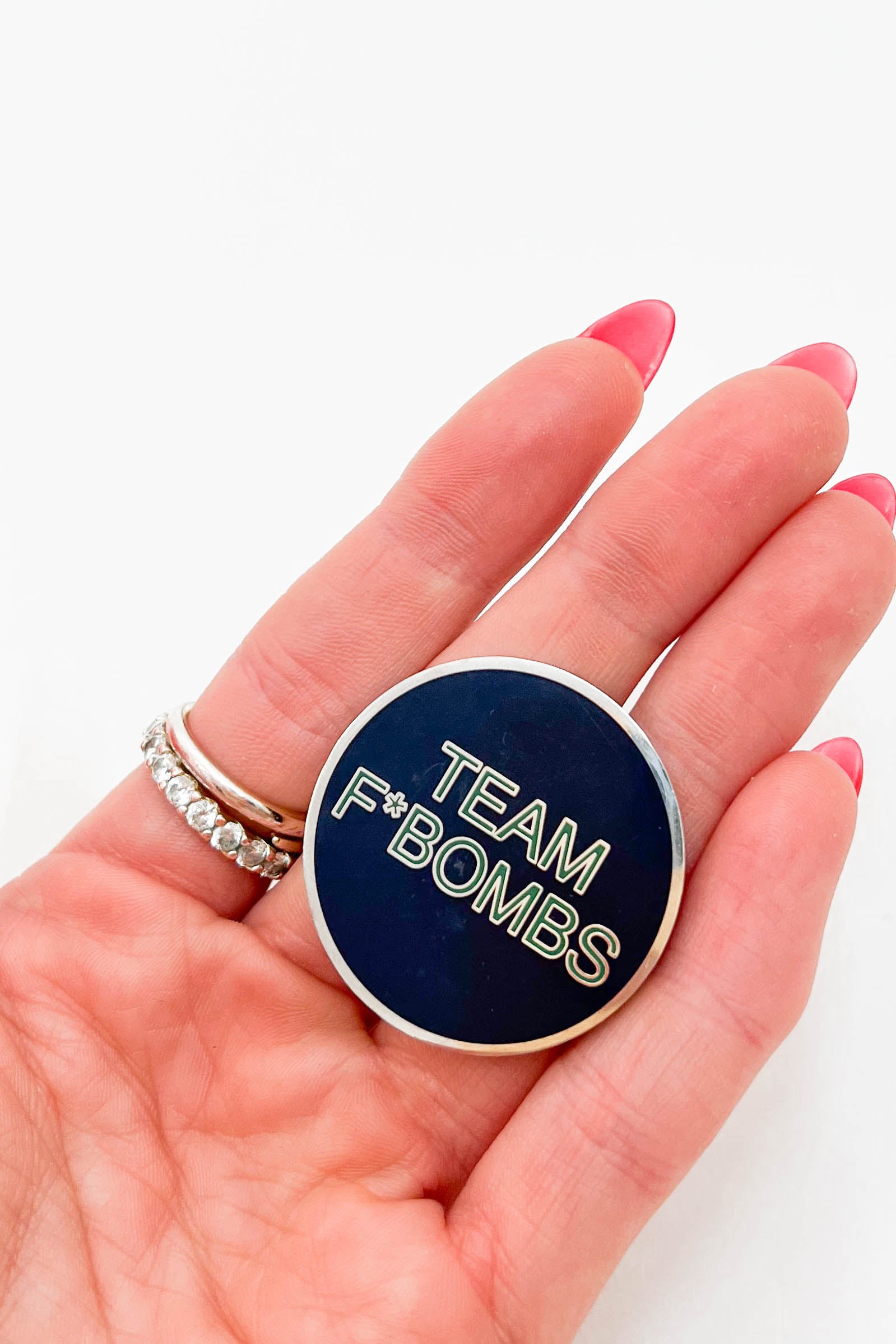 Team F*Bombs Ball Marker