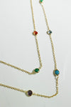 PG Designs Rainbow Stud Necklace