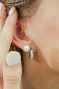 PG Designs Pearl Stud Earring