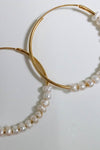 PG Designs Large Pearl Hoops