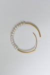 PG Designs Large Pearl Hoops
