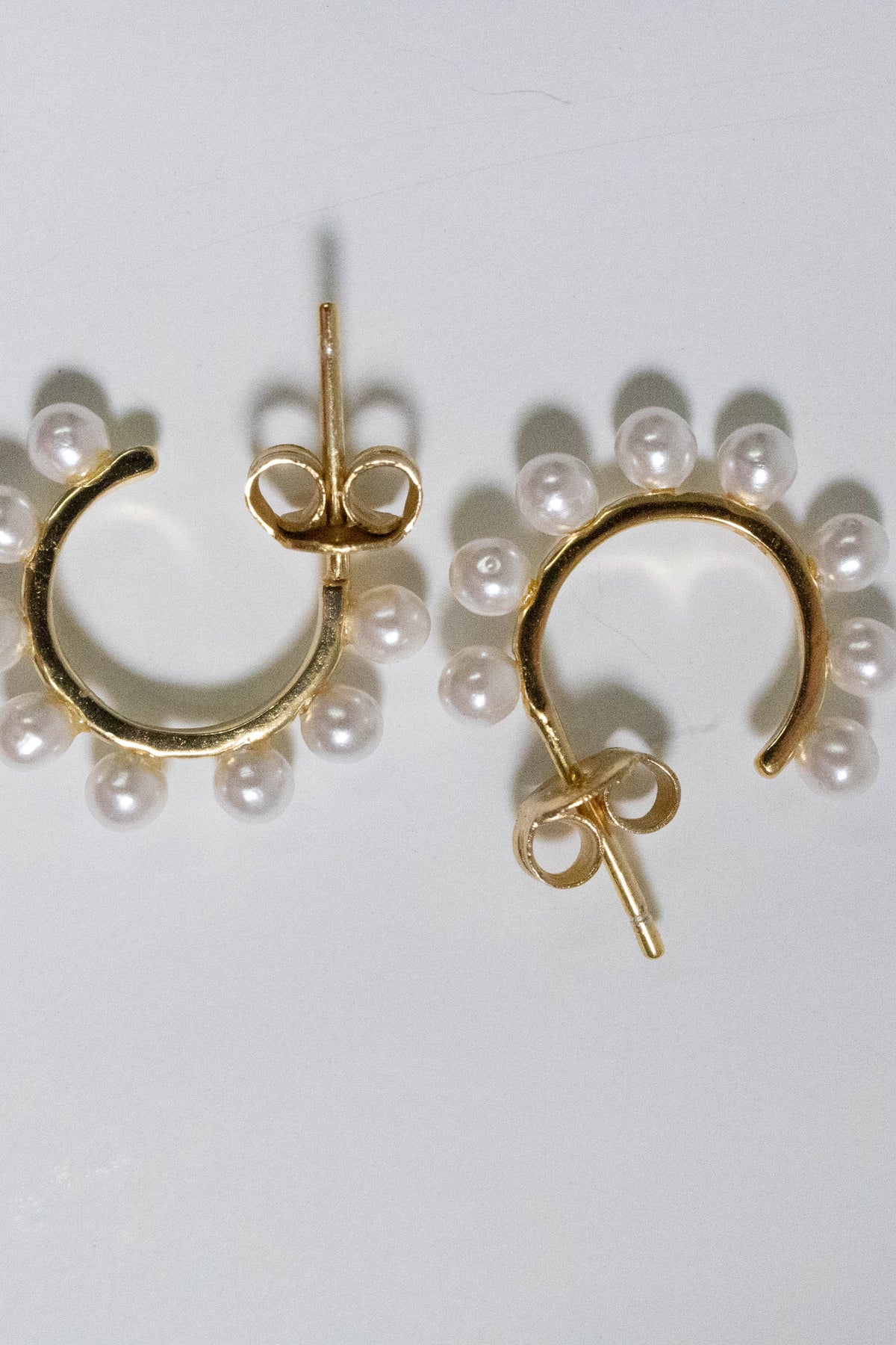 PG Designs Tiny Pearl Hoops