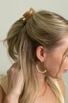 PG Designs Large Pearl Hoops