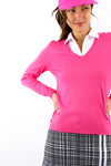 Golftini Stretch V-Neck Sweater