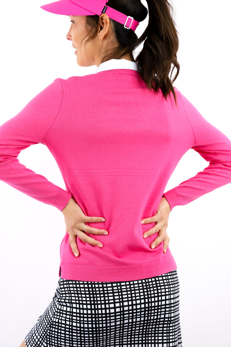 Golftini Stretch V-Neck Sweater