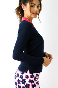 Golftini Stretch V-Neck Sweater