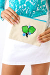 Pickleball Embroidered Bittie Bag