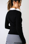 Stretch V-Neck Sweater