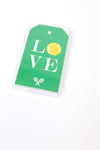 Tennis Love Gift Tag